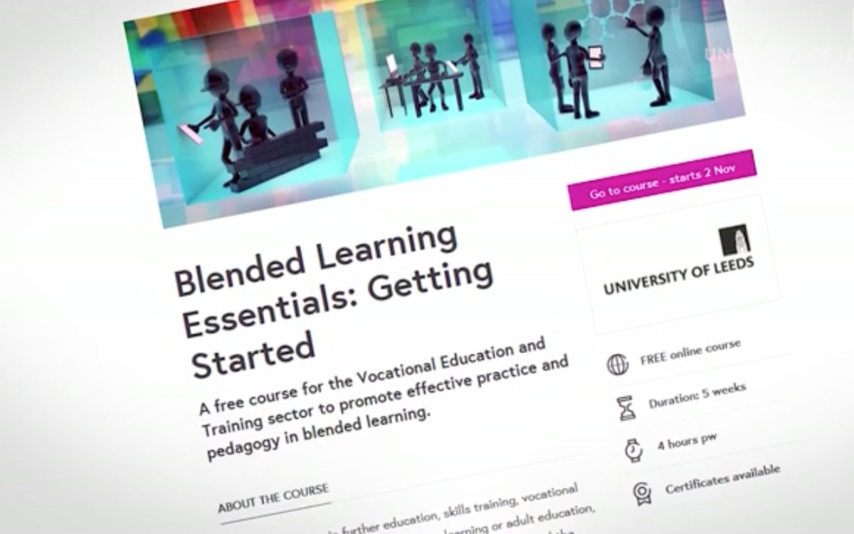 Blended Learning Essentials – Onlinekurs auf FutureLearn