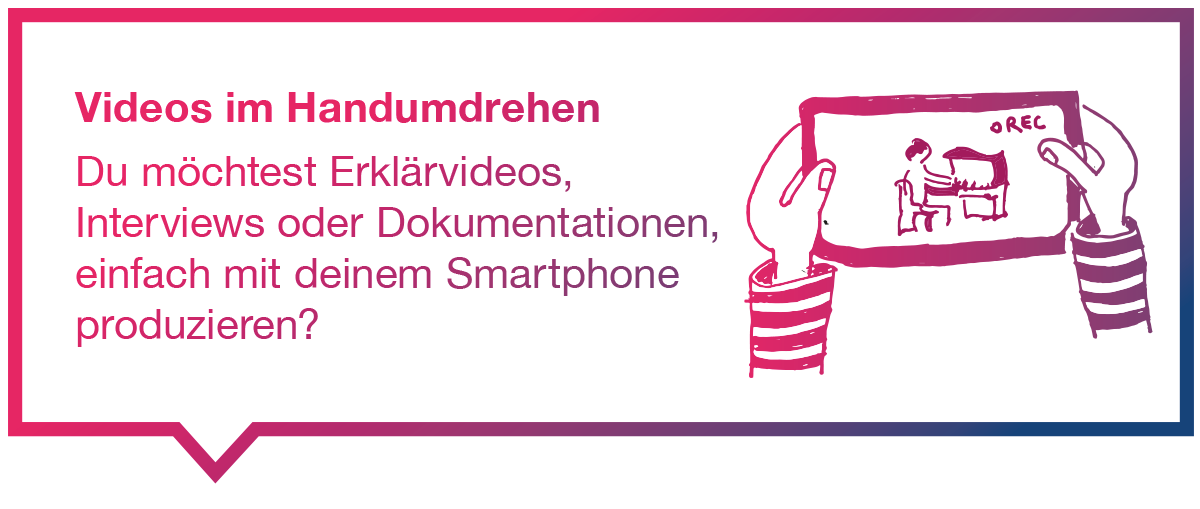 ZHdK Workshop | Videos im Handumdrehen