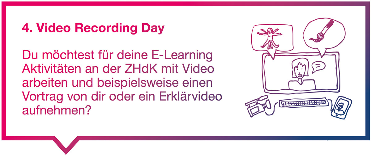 4. ZHdK Video Recording Day