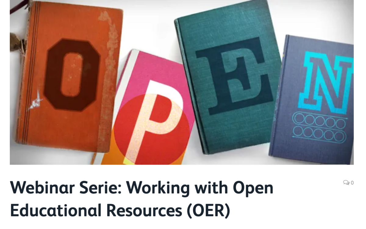 Working with Open Educational Resources (OER)