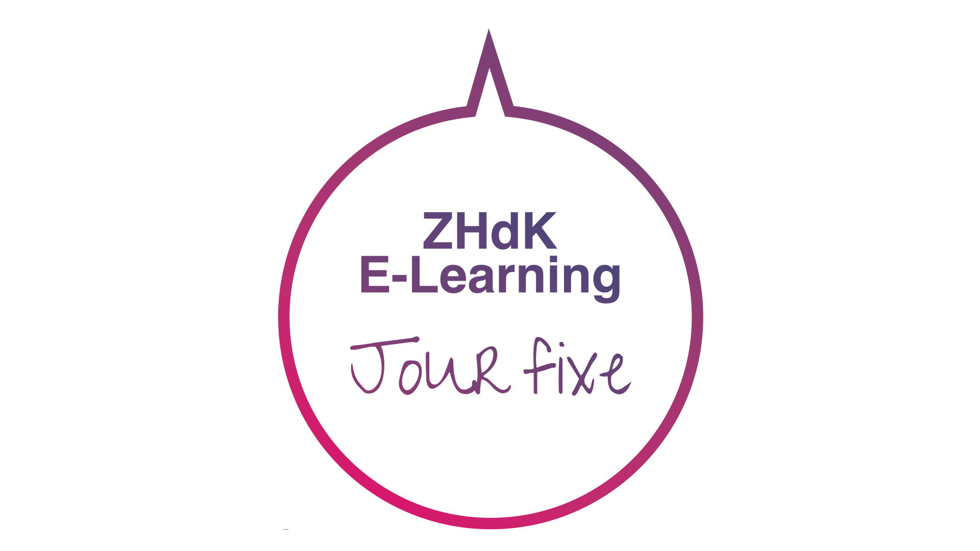 ZHdK E-Learning Jour fixe