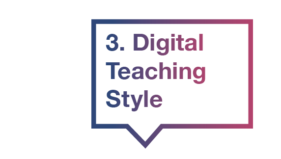3. Digital Teaching Style
