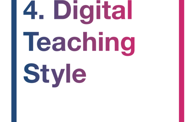 #4 Digital Teaching Style | Video Conferencing | 14.11.18