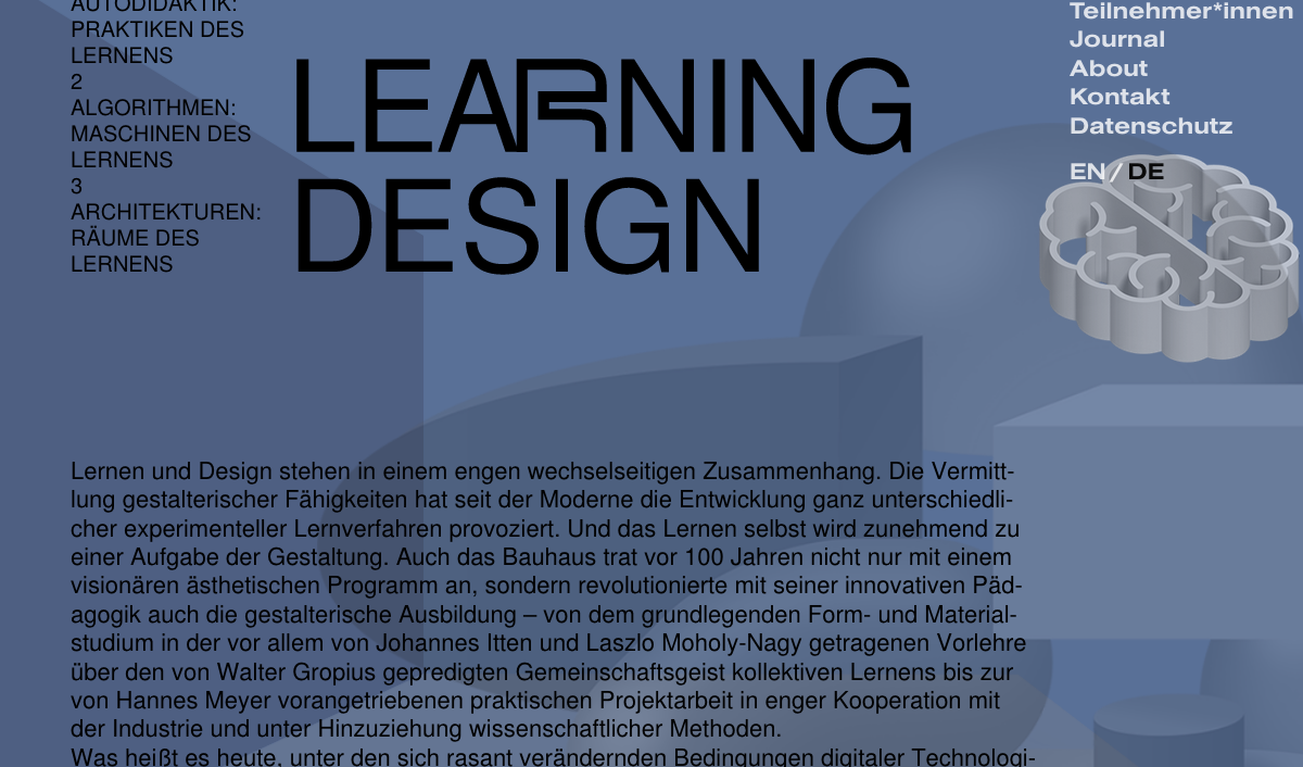 Digital Bauhaus – Learning Design